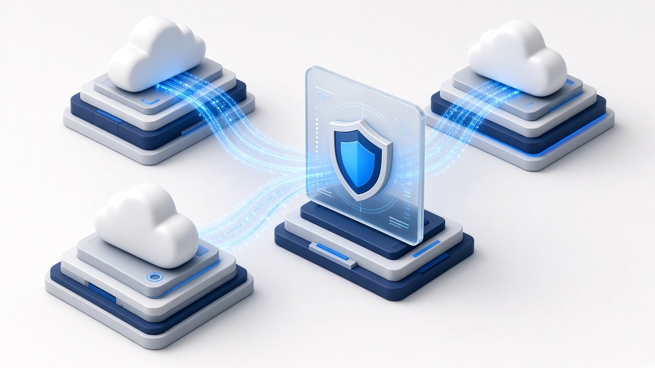 Multiple clouds protected under one shield